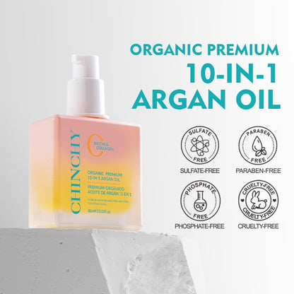 Chinchy Organic Premium 10-in-1 Hair Oil